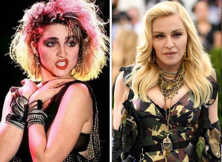 Madonna Then And Now
