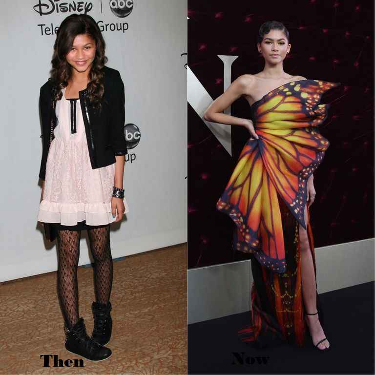 Zendaya Then And Now