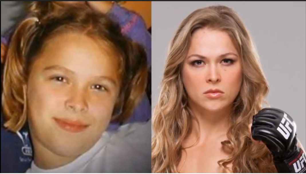 Ronda Rousey Then And Now