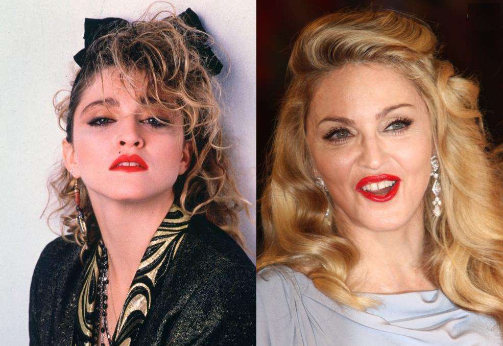 Madonna Then And Now
