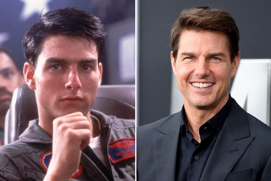 Tom Cruise (Maverick) Top Gun Cast Then And Now